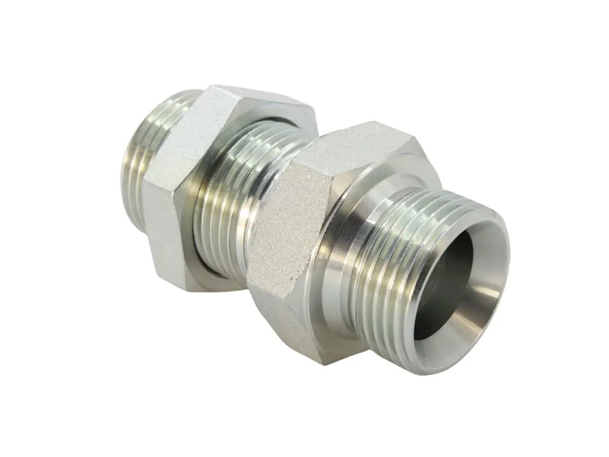 1/4 Inch X 1/4 Inch Male BSP Bulkhead